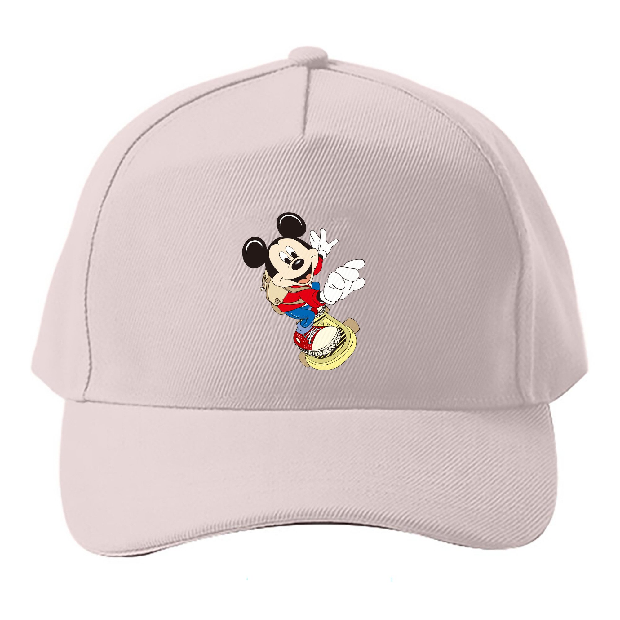 （画像用） ミッキーマウス Mickey Mouse ベースボールキャップ 綿100％ 男女兼用 帽子 スポーツ